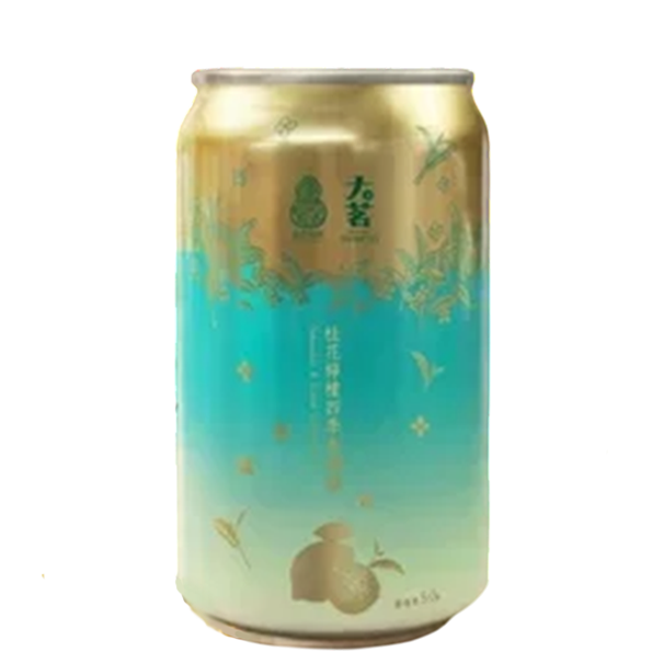 臺虎 × 大茗桂花檸檬四季春調酒 330ML(24入)