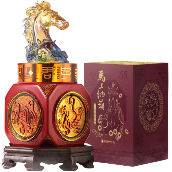 金門皇家酒廠 馬上納葫 十二地支獸首紀念酒