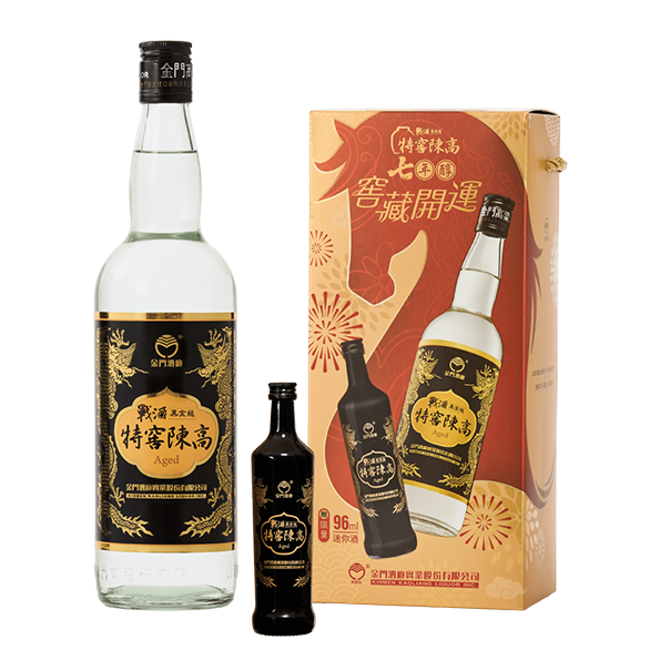 金門酒廠 戰酒黑金龍特窖陳高 窖藏開運禮盒 金門酒廠 戰酒黑金龍特窖陳高 窖藏開運禮盒