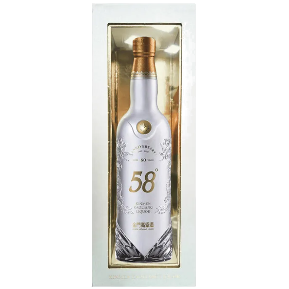金門高粱 60週年白金紀念版 (特仕銀)  金門高粱 60週年白金紀念版 (特仕銀)