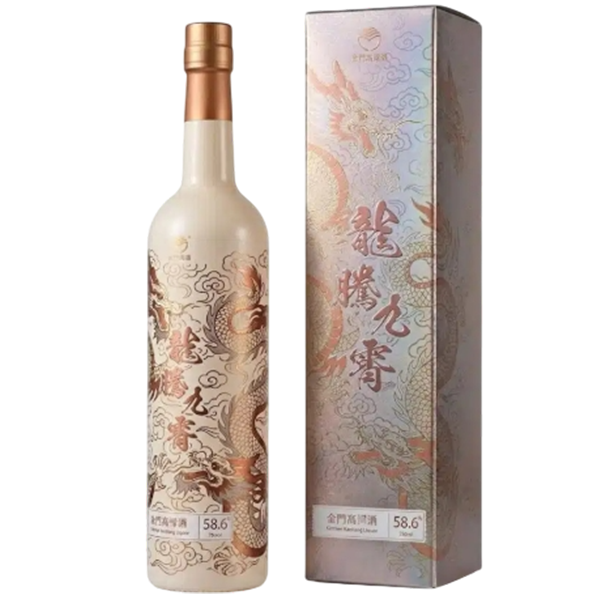 金門高粱 58.6度龍騰九霄金門高粱酒 璀璨金