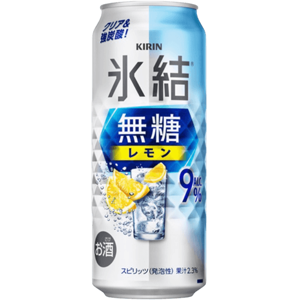 麒麟冰結調酒無糖檸檬9%易開罐(24入)