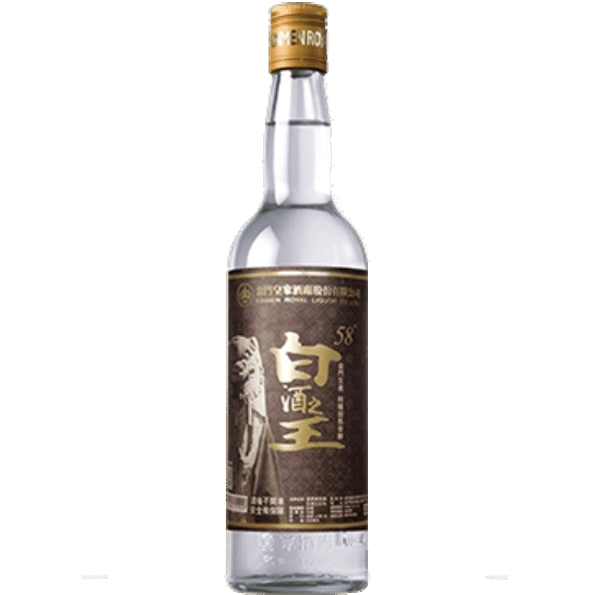 金門皇家酒廠 白酒 58度 プレミアム 百戦連勝 - その他