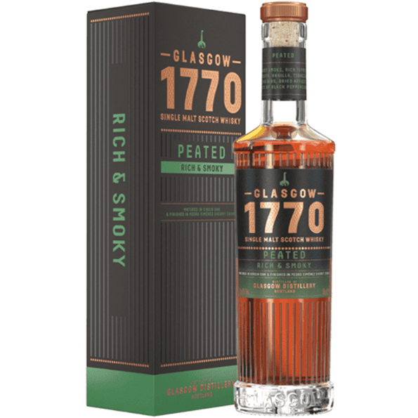 格拉斯哥 1770泥煤 單一麥芽威士忌 Glasgow 1770 Peated Released No.1 Single Malt ...