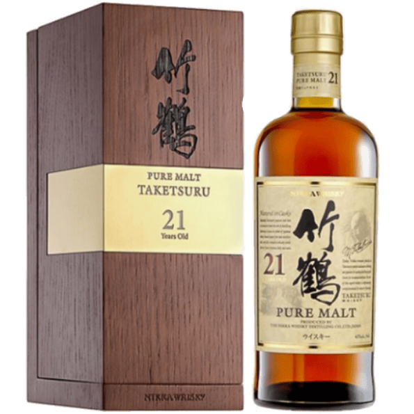 竹鶴21年木盒珍藏版Nikka Taketsuru pure malt Whisky - 21 years old