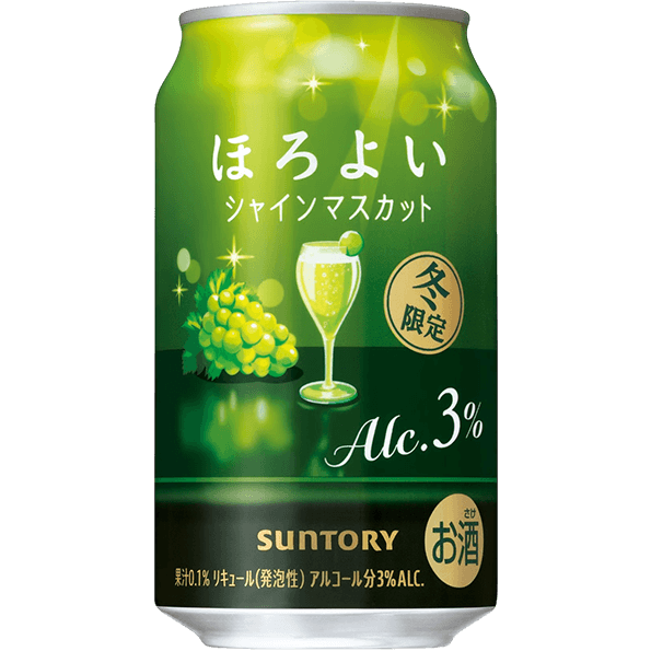 三得利 微醉 麝香葡萄 24入 外觀示意圖