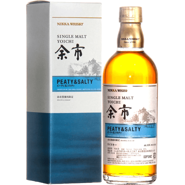余市 Peaty & Salty 限定威士忌 商品照
