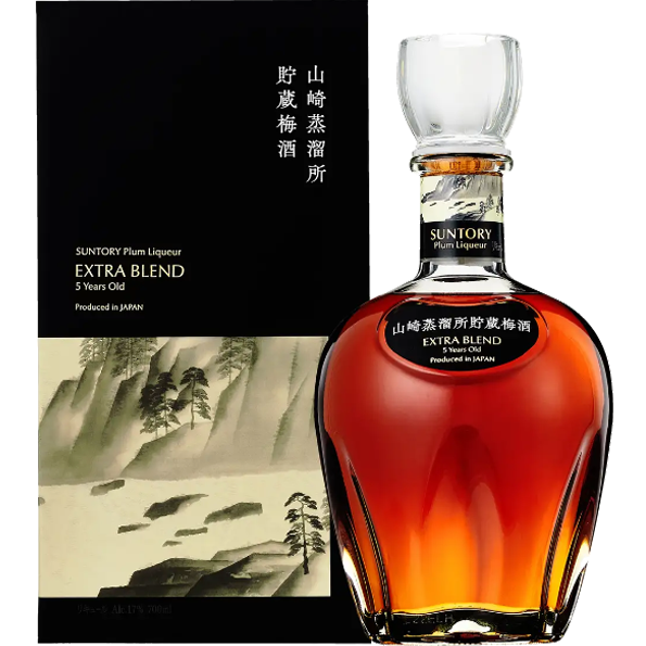 山崎蒸溜所 儲藏梅酒 Extra Blend 60週年紀念限定 產品示意圖｜高級梅酒推薦