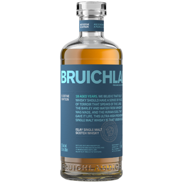 布萊迪18年 Bruichladdich Eighteen 無泥煤艾雷島單一麥芽威士忌