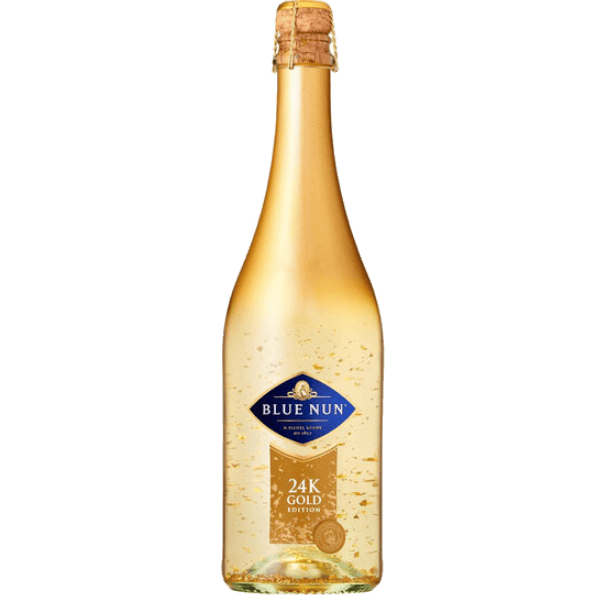 德國 藍仙姑24K金箔氣泡酒微甜 商品圖片，適合母親節高顏值送禮