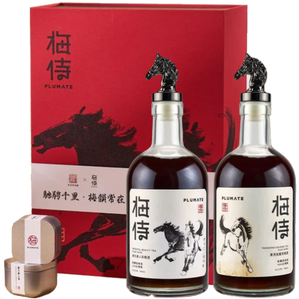 梅侍 × 長流美術館 徐悲鴻《雙馬》藝術典藏限量禮盒