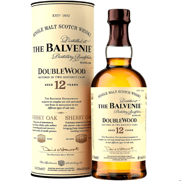 05｜百富 12年雙桶單一純麥威士忌 The Balvenie DoubleWood 12 Year Old 十大威士忌品牌推薦商品圖