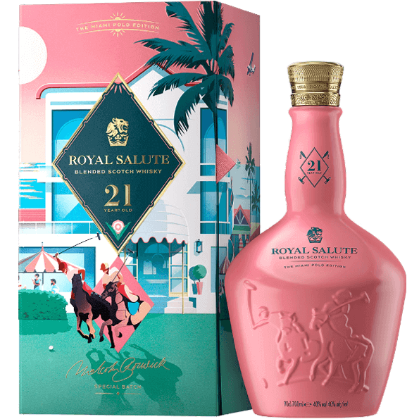 皇家禮炮 21年 馬球系列 邁阿密限定版｜高端禮盒 情人節送禮