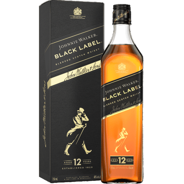 02｜約翰走路 黑牌12年調和蘇格蘭威士忌 700ML Johnnie Walker Black Label 12 Year Old 十大威士忌品牌推薦商品圖