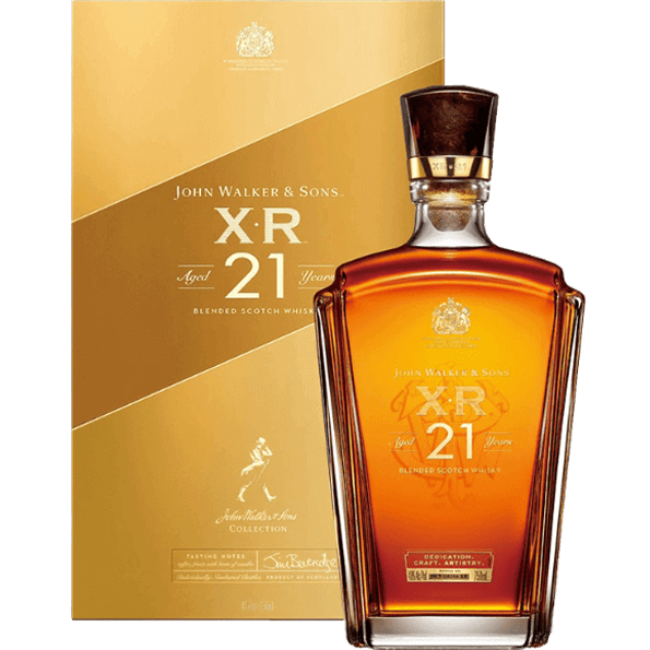 約翰走路XR21年調和威士忌 露營威士忌酒款示意圖