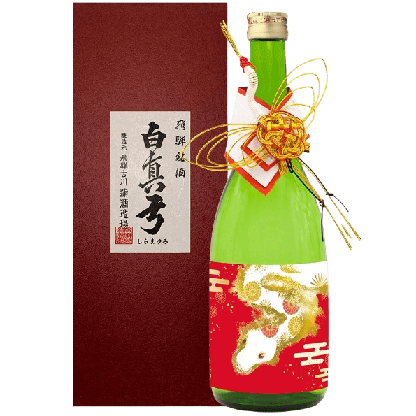 新年清酒 蒲酒造場 白真弓蛇年干支純米吟釀 15.5% 720ML 商品圖