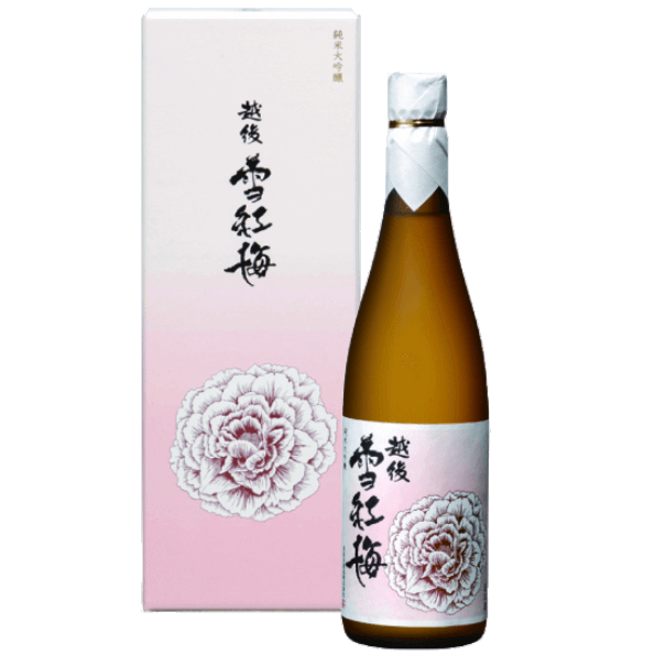 春節年菜清酒 越後雪紅梅 純米大吟醸 美山錦 16% 720ML 商品圖