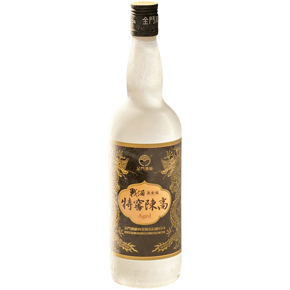 金門酒廠 戰酒黑金龍 特窖陳高七年醇 商品圖，母親節高粱酒推薦主打款