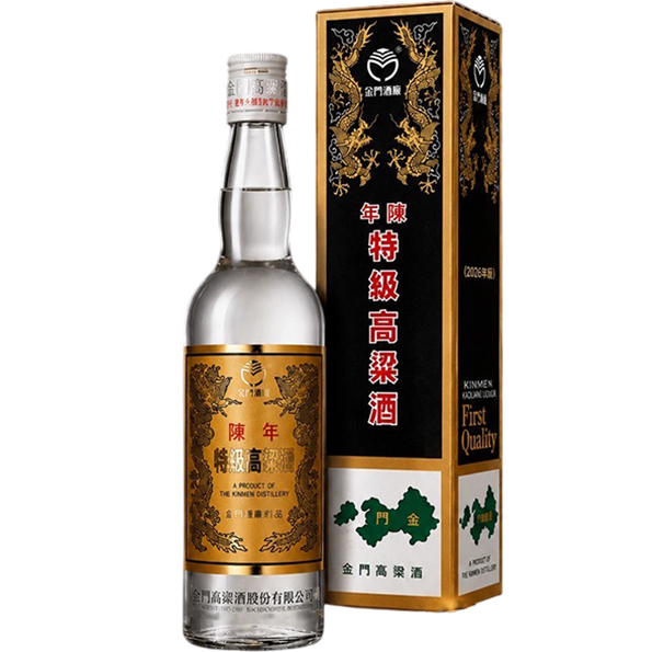 金門酒廠 陳年特級高粱酒黑金剛 2026 商品圖