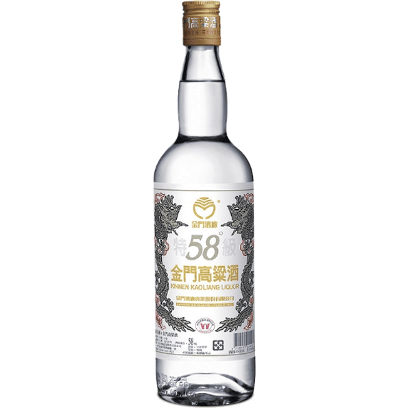 金門酒廠 58度金門高粱酒／白金龍