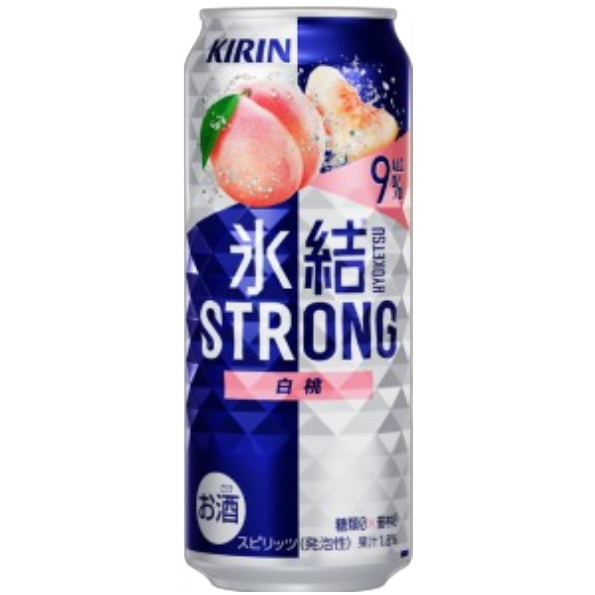 麒麟 冰結STRONG調酒 白桃（24入）
