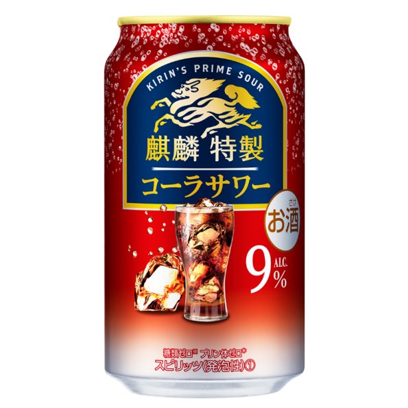 麒麟 特製調酒 可樂沙瓦 24入 外觀示意圖