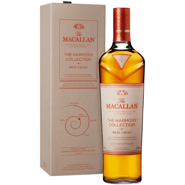 麥卡倫 Harmony Rich Cacao（橘可可）｜情人節威士忌推薦 高端甜點感
