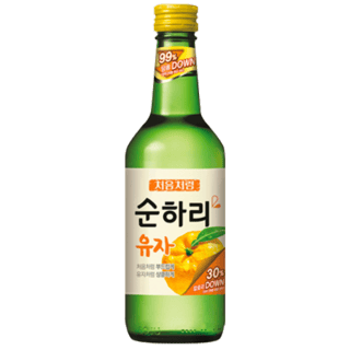 韓國燒酒初飲初樂柚子
