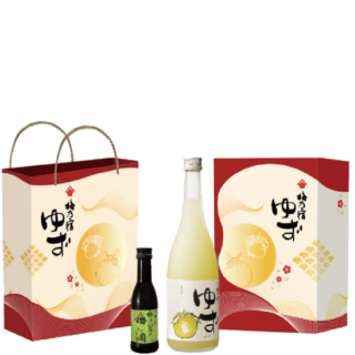 梅乃宿 柚子酒禮盒(大柚+小綠)