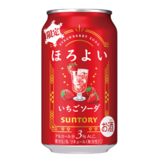 三得利 微醉 雞尾酒草莓蘇打