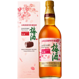 山崎梅酒 2026限定 櫻花桶熟成梅酒