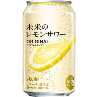 Asahi 未來的檸檬沙瓦 Original 350ML