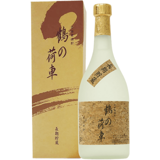 渡邊酒造店 鶴之荷車 長期熟成麥燒酎