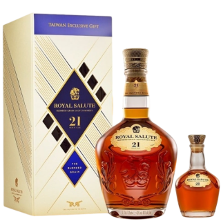 皇家禮炮 21年王者之鑽迷你酒年節限量禮盒 皇家禮炮 21年王者之鑽迷你酒年節限量禮盒