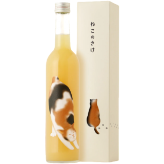 稻田本店 貓咪桃子果實酒 500ml