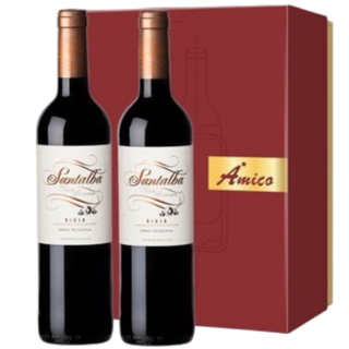 聖塔堡莊園酒莊 單一莊園旗艦特藏紅葡萄酒(雙入禮盒)