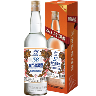 金門酒廠 2014年38度高粱酒 600ML