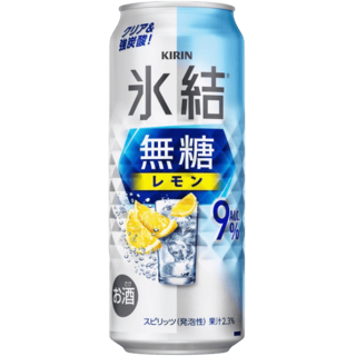 麒麟冰結調酒無糖檸檬9%易開罐(24入)
